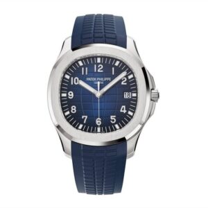 Patek Philippe 5168G-001 Aquanaut Self-Winding White Gold 42.2 mm Blue Dial Watch