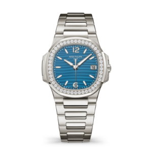 Patek Philippe Calatrava 70101G-013 White Gold Blue Dial Watch