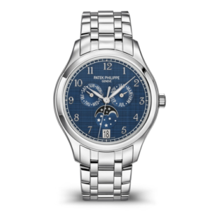 Patek Philippe Complications 4947 Annual Calendar Blue Dial Steel Watch