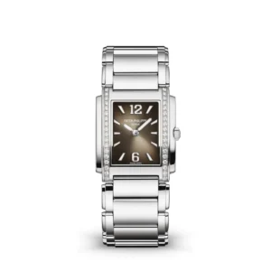 Patek Philippe 4910-1200A-010 Twenty~4 Gray Dial Steel Bracelet